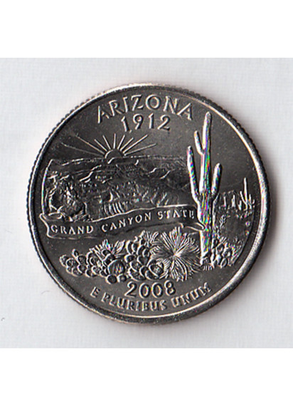 2008 - Quarto di dollaro Stati Uniti Arizona (D) Denver